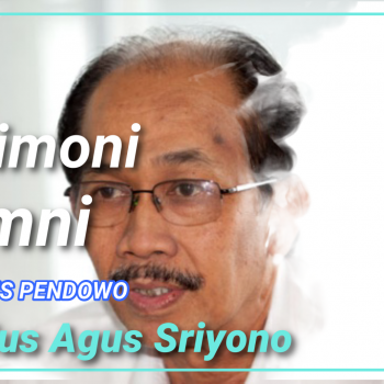 Testimoni Antonius Agus Sriyono mantan Dubes Takhta Suci Vatikan sebagai alumni SDK Pendowo Magelang